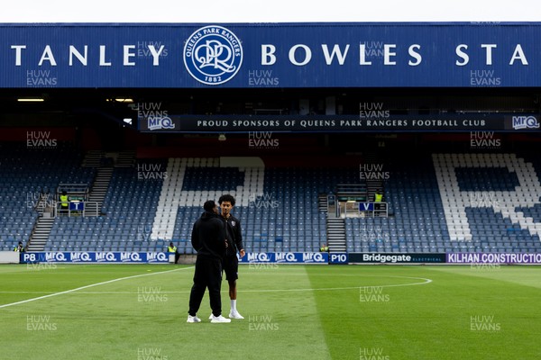 020926 - Queens Park Rangers v Cardiff City - Sky Bet Championship - Calum Scanlon of Cardiff City before the game