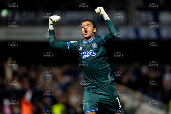 020926 - Queens Park Rangers v Cardiff City - Sky Bet Championship - Pierce Charles of Queens Park Rangers celebrates after their side�s first goal