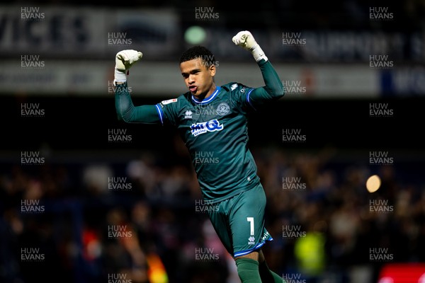 020926 - Queens Park Rangers v Cardiff City - Sky Bet Championship - Pierce Charles of Queens Park Rangers celebrates after their side�s first goal
