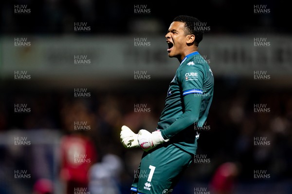 020926 - Queens Park Rangers v Cardiff City - Sky Bet Championship - Pierce Charles of Queens Park Rangers celebrates after their side�s second goal