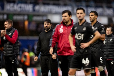 241026 - Queens Park Rangers v Swansea City - Sky Bet Championship - V�tor Matos, Manager of Swansea City, looks dejected after their sides defeat