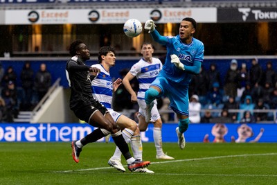 241026 - Queens Park Rangers v Swansea City - Sky Bet Championship - Pierce Charles of Queens Park Rangers in action