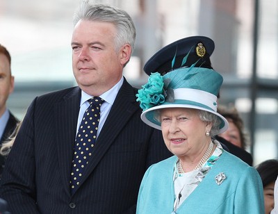 The Queen at The Senedd 070611