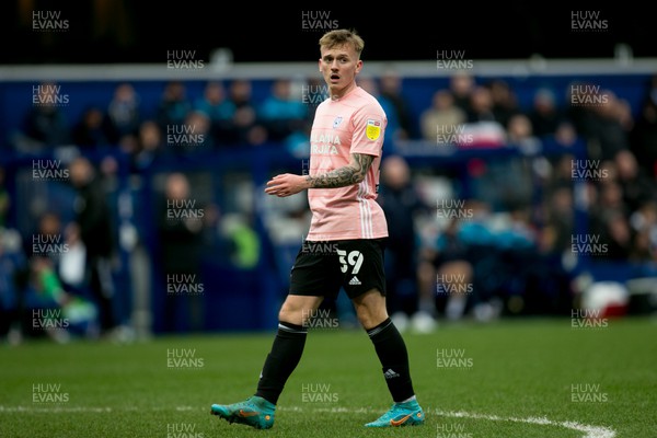 050322 - Queens Park Rangers v Cardiff City - Sky Bet Championship - Isaak Davies of Cardiff City looks on