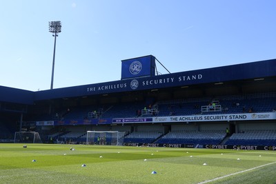 050425 - Queens Park Rangers v Cardiff City - Sky Bet Championship - A general view of Loftus Road ahead of the match