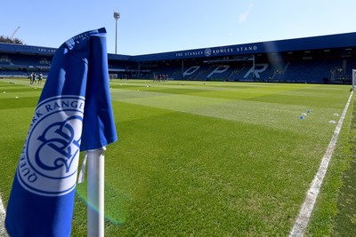 050425 - Queens Park Rangers v Cardiff City - Sky Bet Championship - A general view of Loftus Road ahead of the match