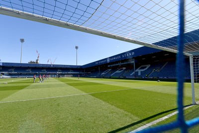 050425 - Queens Park Rangers v Cardiff City - Sky Bet Championship - A general view of Loftus Road ahead of the match
