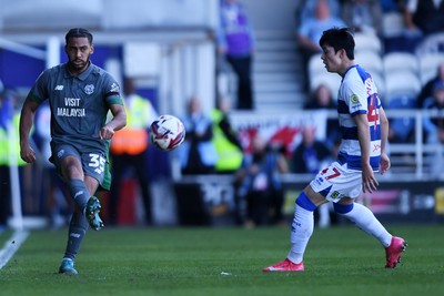050425 - Queens Park Rangers v Cardiff City - Sky Bet Championship - Andy Rinomhota of Cardiff City