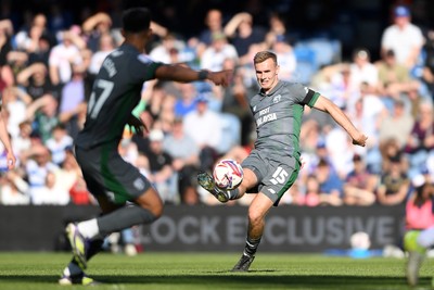 050425 - Queens Park Rangers v Cardiff City - Sky Bet Championship - Sivert Mannsverk of Cardiff City