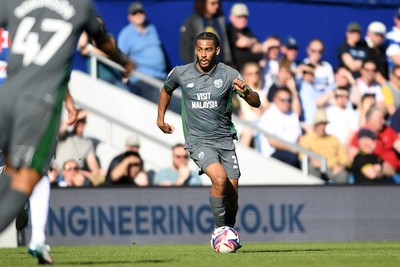 050425 - Queens Park Rangers v Cardiff City - Sky Bet Championship - Andy Rinomhota of Cardiff City