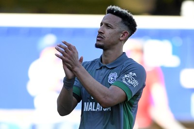 050425 - Queens Park Rangers v Cardiff City - Sky Bet Championship - Callum Robinson of Cardiff City at full time