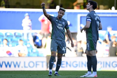050425 - Queens Park Rangers v Cardiff City - Sky Bet Championship - Callum Robinson of Cardiff City at full time