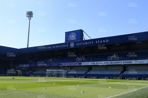 050425 - Queens Park Rangers v Cardiff City - Sky Bet Championship - A general view of Loftus Road ahead of the match