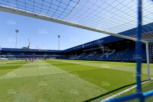 050425 - Queens Park Rangers v Cardiff City - Sky Bet Championship - A general view of Loftus Road ahead of the match