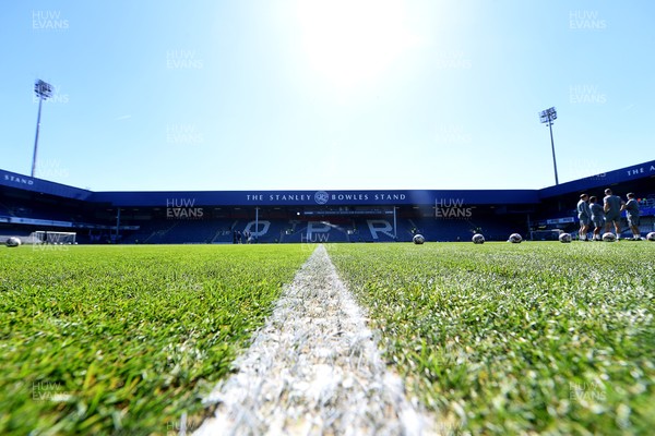 050425 - Queens Park Rangers v Cardiff City - Sky Bet Championship - A general view of Loftus Road ahead of the match