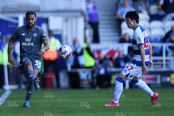 050425 - Queens Park Rangers v Cardiff City - Sky Bet Championship - Andy Rinomhota of Cardiff City