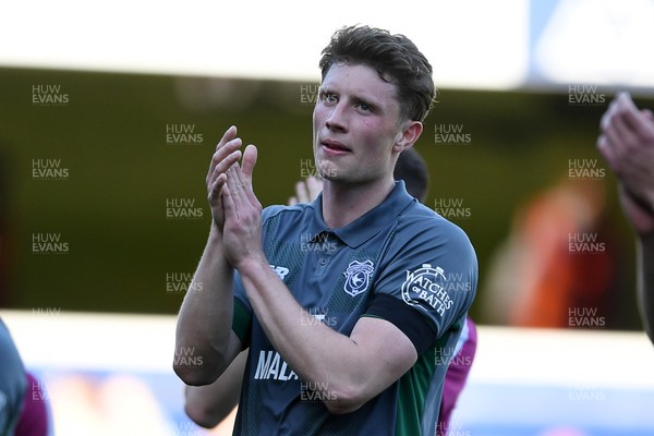 050425 - Queens Park Rangers v Cardiff City - Sky Bet Championship - Will Fish of Cardiff City at full time