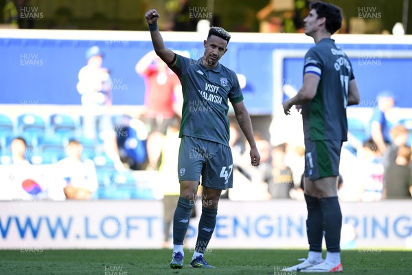 050425 - Queens Park Rangers v Cardiff City - Sky Bet Championship - Callum Robinson of Cardiff City at full time