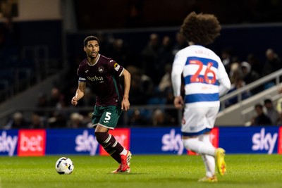 210426 - Queens Park Rangers v Swansea City - Sky Bet Championship - Ben Cabango of Swansea City