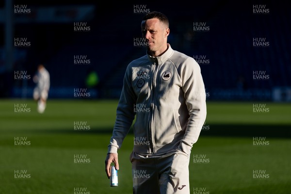 210426 - Queens Park Rangers v Swansea City - Sky Bet Championship - Paul Farman of Swansea City