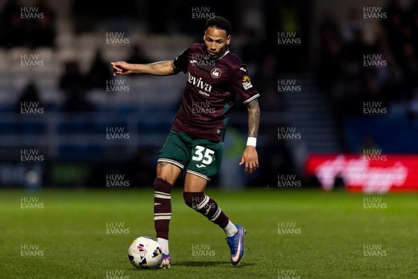 210426 - Queens Park Rangers v Swansea City - Sky Bet Championship - Ronald of Swansea City in action