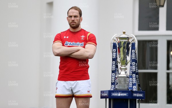 250117 - RBS 6 Nations Launch - Wales' Captain Alun Wyn Jones