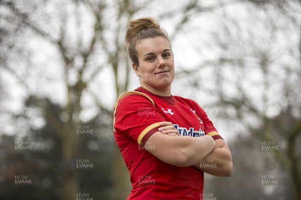 250117 - RBS 6 Nations Launch - Wales Women's Captain Carys Phillips