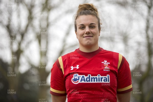 250117 - RBS 6 Nations Launch - Wales Women's Captain Carys Phillips