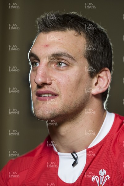 230113 - RBS 6 Nations Launch -Sam Warburton of Wales during the RBS 6 Nations launch in London