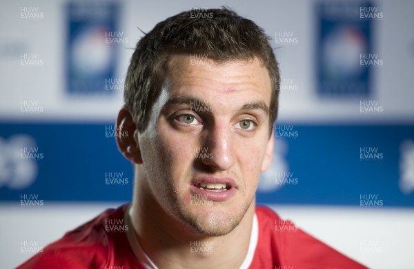 230113 - RBS 6 Nations Launch -Sam Warburton of Wales during the RBS 6 Nations launch in London