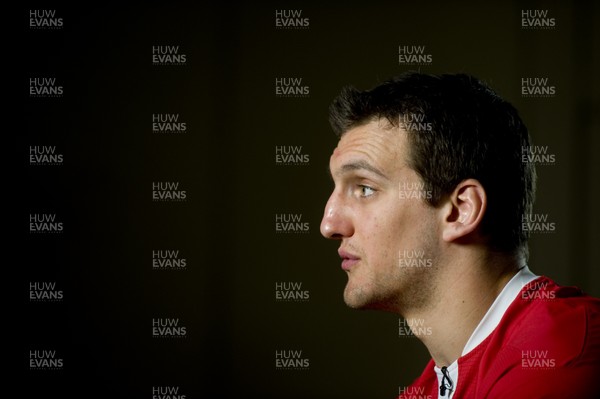 230113 - RBS 6 Nations Launch -Sam Warburton of Wales during the RBS 6 Nations launch in London