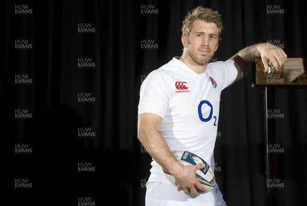 230113 - RBS 6 Nations Launch -Chris Robshaw of England during the RBS 6 Nations launch in London