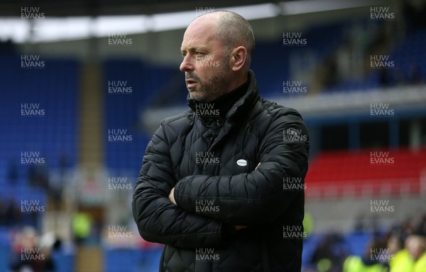 250120 - Reading FC v Cardiff City, The Emirates FA Cup, Fourth Round - Reading Manager Mark Bowen