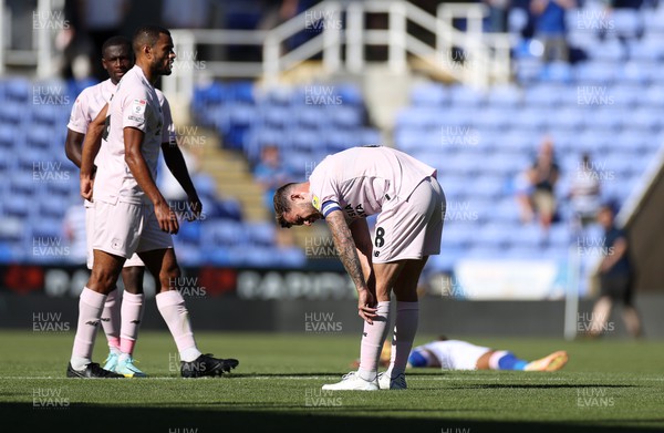 060822 - Reading v Cardiff City - SkyBet Championship - Dejected Joe Ralls of Cardiff City at full time