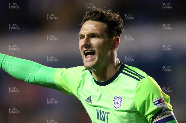 111217 - Reading v Cardiff City - SkyBet Championship - Sean Morrison of Cardiff City