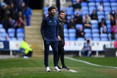 180426 - Reading v Cardiff City - Sky Bet League 1 - Brian Barry-Murphy, Cardiff City Manager