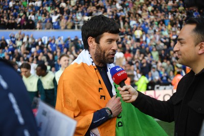 180426 - Reading v Cardiff City - Sky Bet League 1 - Brian Barry-Murphy, Cardiff City Manager at full time