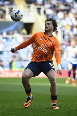 180426 - Reading v Cardiff City - Sky Bet League 1 - Ollie Tanner of Cardiff City
