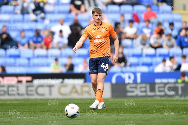 180426 - Reading v Cardiff City - Sky Bet League 1 - Dylan Lawlor of Cardiff City