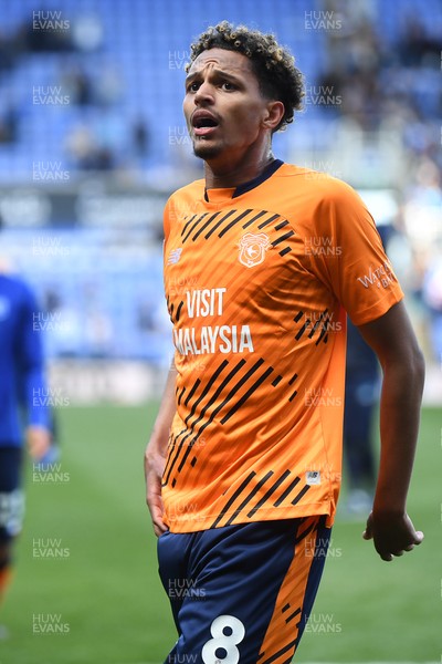 180426 - Reading v Cardiff City - Sky Bet League 1 - Omari Kellyman of Cardiff City