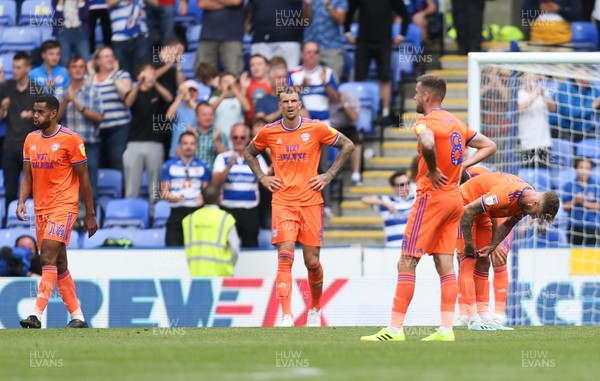 180819 - Reading v Cardiff City, Sky Bet Championship - Cardiff plays at the end of the match
