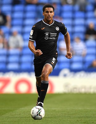 100821 - Reading v Swansea City - Carabao Cup - Ben Cabango of Swansea City