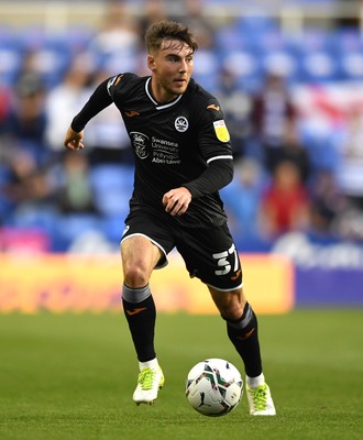 100821 - Reading v Swansea City - Carabao Cup - Daniel Williams of Swansea City