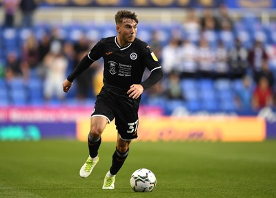 100821 - Reading v Swansea City - Carabao Cup - Daniel Williams of Swansea City