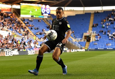 100821 - Reading v Swansea City - Carabao Cup - Joel Latibeaudiere of Swansea City