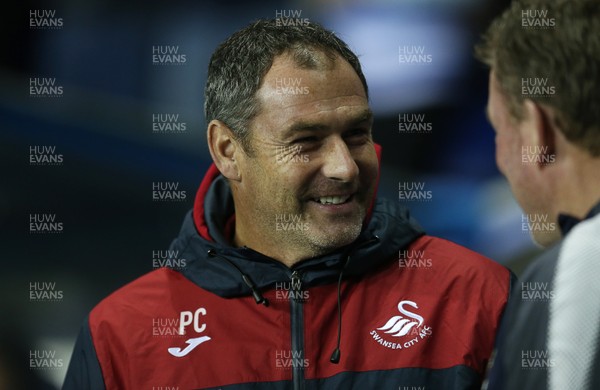 190917 - Reading v Swansea City - Carabao Cup - Swansea City Manager Paul Clement