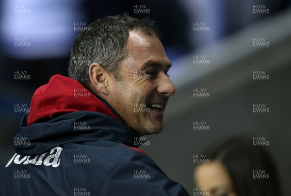 190917 - Reading v Swansea City - Carabao Cup - Swansea City Manager Paul Clement