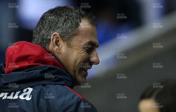 190917 - Reading v Swansea City - Carabao Cup - Swansea City Manager Paul Clement