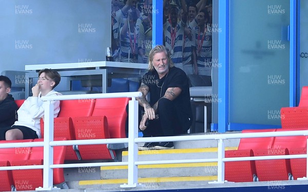 290723 - Reading v Swansea City - Preseason Friendly - Robbie Savage watches his son Charlie play for Reading