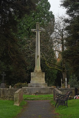 111125 - Remembrance Day - Picture shows the Great War Memorial in Newport, St Woolos Cemetery on Remembrance Day